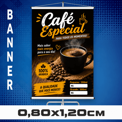 BANNER PERSONALIZADO 0,80X1,20CM