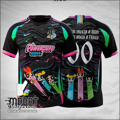 CAMISA INTERCLASSE MENINAS SUPER PODEROSAS