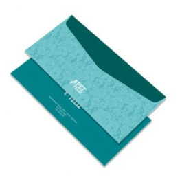 Envelopes Apergaminhado carta Apergaminhado 90g 227x112mm 4x4  Corte Reto 